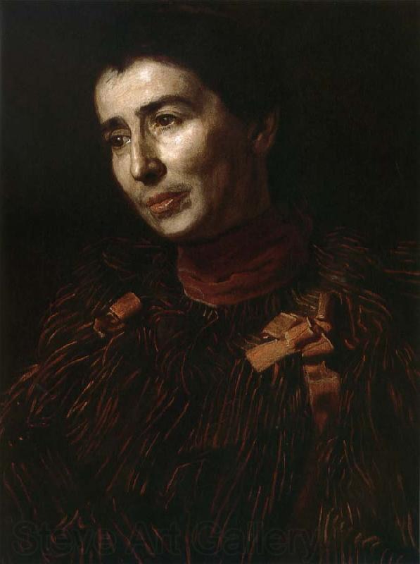 Thomas Eakins The Portrait of Mary Spain oil painting art